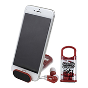 ExCell Earbud Set & Phone Stand